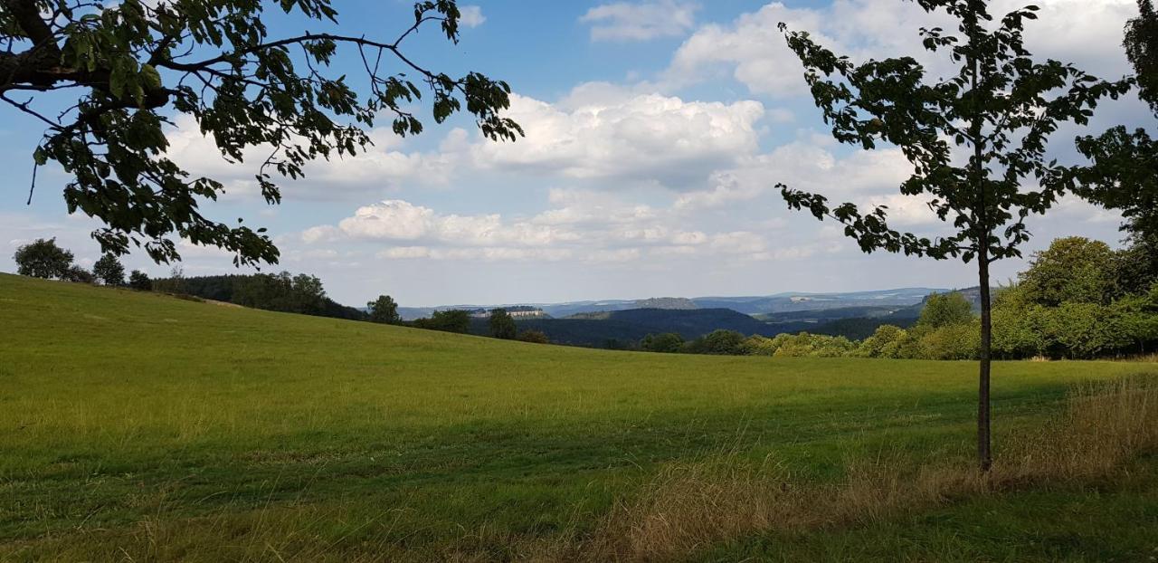 Landpension Bielatal - Raum Екстериор снимка